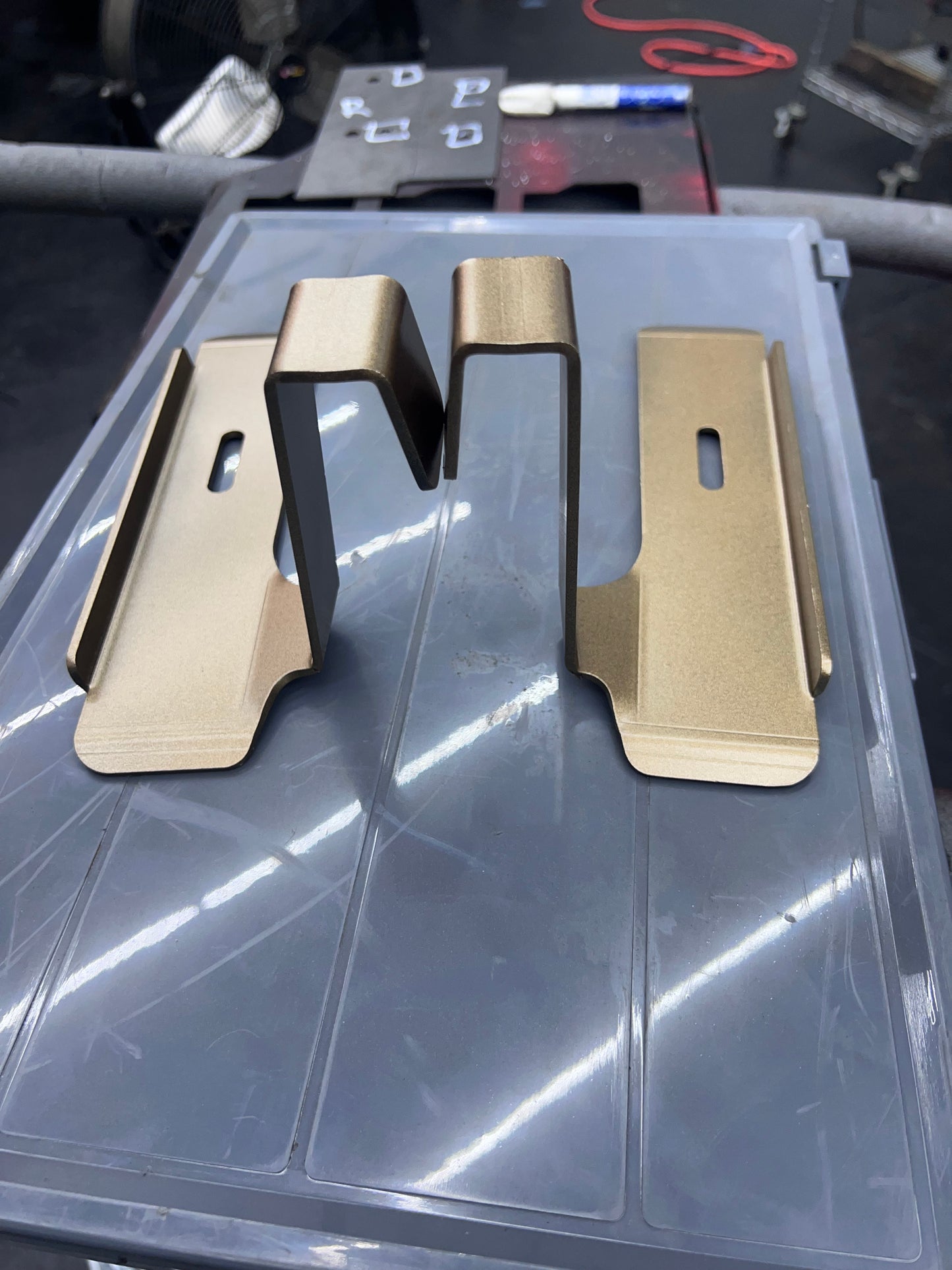 Yeti 35 cooler mounts for Polaris pro r
